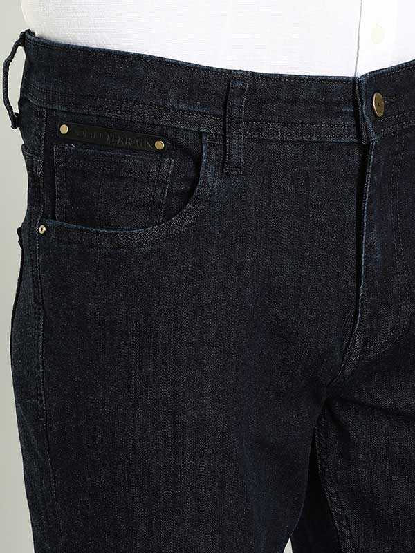 Indian Terrain Men Dark Blue Jeans